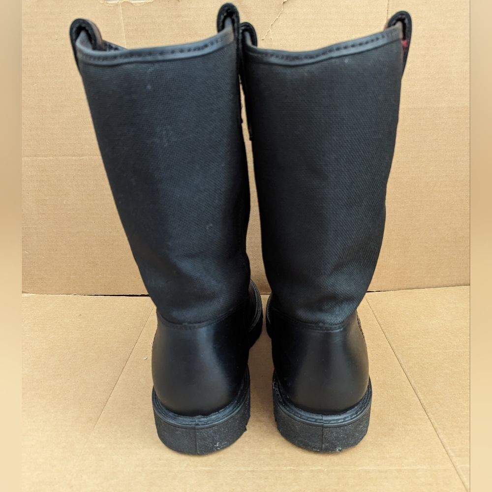 Rocky Warden Pull-On Wellington Black Work Western Boots Mens Size 11 MW - Picture 4 of 9